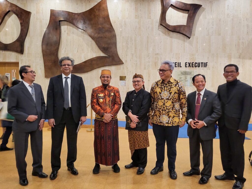 Andi Sudiman Jadi Pembicara di Forum UNESCO Mewakili Indonesia di Prancis