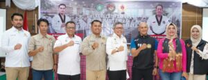 Taufan Pawe Buka Diklat Pelatih & Wasit Taekwondo Sulsel, Zulham Arief: Ini Suatu Kehormatan