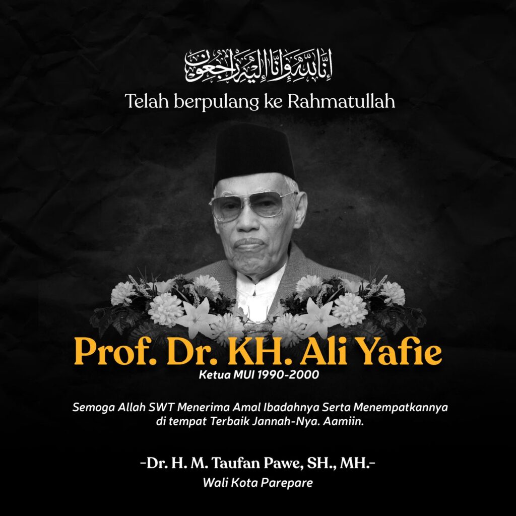 Ketua Golkar Sulsel Berduka Atas Wafatnya KH Ali Yafie