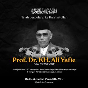 Ketua Golkar Sulsel Berduka Atas Wafatnya KH Ali Yafie