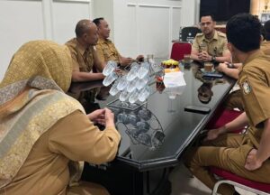 Sekcam Bontoala Terima Kunjungan Diskominfo Makassar 