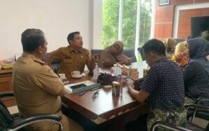 Dinsos Kota Makassar Sambut Baik Kunjungan dari BPJS Kesehatan Cabang Makassar 