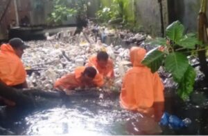 Dinas PU Kota Makassar Kerahkan ‘Tim Antig’ Kendalikan Drainase