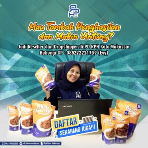 Masyarakat Umum Bisa Menjadi Mitra Bisnis PD RPH, Penghasilan Capai Rp6 Juta Sebulan