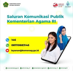 Kini Publik Lebih Mudah Komunikasi dengan Kemenag, Bisa Lewat WA, Email, dan Call Center Layanan