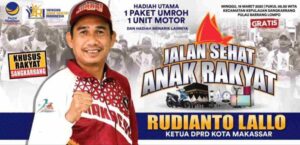 Besok! Jalan Sehat Anak Rakyat Bertabur Hadiah di Pulau Sangkarrang, Warga: Kami Merasa Dihargai