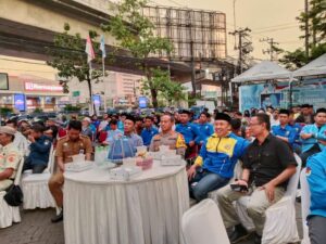Silaturahmi & Buka Puasa Bersama, Kapolrestabes dengan KNPI Makassar Bangun Sinergi ‘Jaga Kota’ 