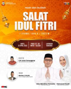 Salat Ied Pemkot Makassar Dipusatkan di Lapangan Karebosi
