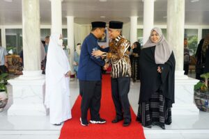 TP Bersama Erna Rasyid Taufan Hadiri Halal Bihalal Gubernur Andi Sudirman