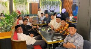 Saat Bukber di The Icon Yasika, Yasir Machmud Minta Pengurus KONI Sulsel Solid
