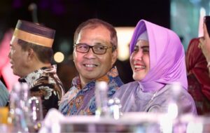 Indira Yusuf Ismail Dampingi Wali Kota Jamu Saudagar Bugis Makassar