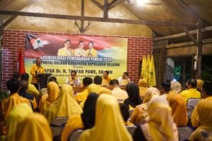 Konsolidasi Pemenangan Golkar di Selayar, Taufan Pawe: Kita Loyal, Tidak Main Dua Kaki