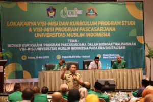 Danny Pomanto Jadi Pemateri Visi-Misi dan Kurikulum Program Pascasarjana UMI: Paparkan Makassar Twice Better