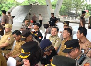 Camat Mamajang Ikuti Apel Tiga Pilar