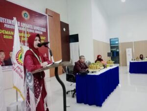 Wakili Direktur, Kabid Perawatan Buka Muskom PPNI RSUD Sulthan Dg Radja