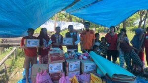 Gubernur Andi Sudirman Sigap Pemenuhan Bantuan Logistik untuk Korban Kebakaran di Galangan Kapal