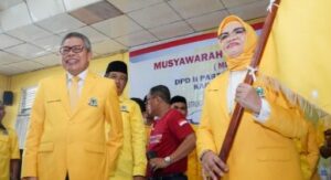 Liestiaty Nurdin Nahkodai Golkar Bantaeng, Taufan Pawe: Dibutuhkan Kader Militan