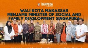 Didampingi Kepala OPD, Danny Jamu Menteri Singapura