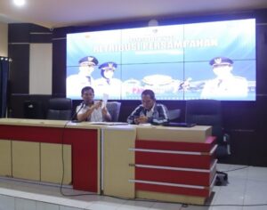 Camat Biringkanaya dan Kasi Kebersihan Makassar Rakor Bahas Ini