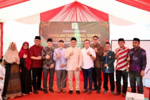 Resmikan Gedung Tahfizhul Qur’an Darul Ulum Cendikia di Manggala, Danny: Implementasi Program Jagai Anakta’