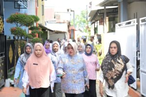 Wakili Sulsel Lomba Kelurahan Tingkat Nasional, Ketua TP PKK Makassar Kembali Tinjau Maccini Sombala