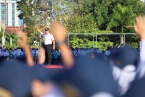 5.000 Pelajar Dikumpul di Karebosi, Walkot Makassar Sampaikan Pesan Ini