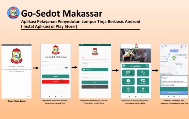 Go Sedot! Dinas PU Makassar Siapkan Layanan Jasa Sedot Lumpur Tinja di Konter,