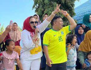 Semarak HUT RI ke-78, AKJ Bacaleg DPRD Sulsel Dapil 4 Partai Golkar Gelar Aneka Lomba