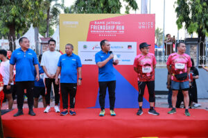 Didampingi Kadispora Makassar, Danny Pomanto Ikut Ramaikan Bank Jateng Friendship Run 