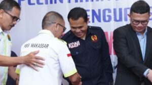 Dispora, DPRD & KONI Makassar Hadiri Pelantikan Pengurus PBSI 