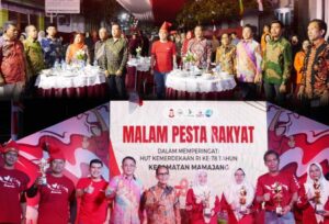 Ketua TP PKK Makassar, Legislator Golkar & Dirut Perumda Pasar Hadiri Pesta Rakyat di Mamajang