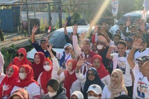 Puluhan Ribu Warga Tamalanrea Ikut Jalan Sehat ‘Merdeka Anak Rakyat’