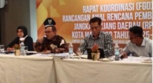 Bappeda Makassar Gelar FGD RPJD Bersama Balitbangda & Sekretariat DPRD