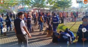 Camat Manggala Pimpin Langsung Giat Bersih-bersih Lego-lego CPI