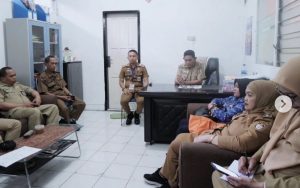 Camat Ibrahim Chaidar Pimpin Rakor bersama Lurah se-Ujung Tanah