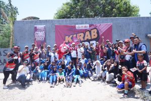 Kini Kirab Obor Digelar di Pulau Sangkarrang