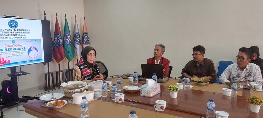 Dirjen Diksi Kemendikbudristek Kunjungi Politani Pangkep