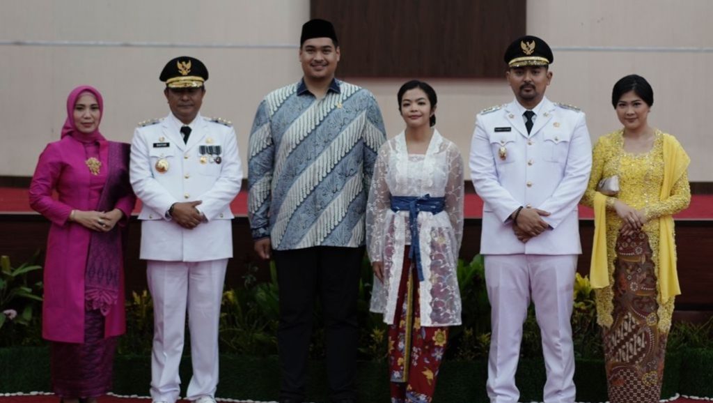 Pelantikan Wabup Lutim Dihadiri Menpora: Itu Teman Berjuang Saya