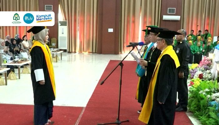 Rektor UIN Alauddin Kukuhkan Prof Nur Hidayah Sebagai Profesor