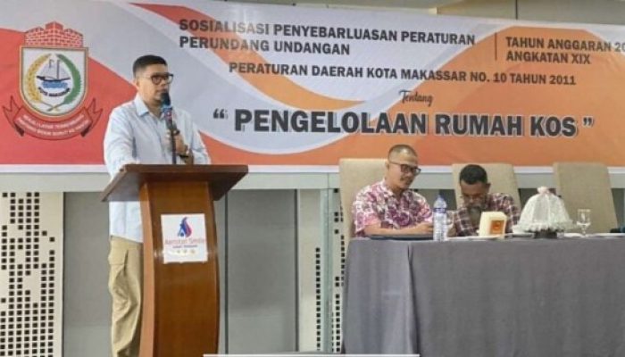 Legislator Ini Soroti Fenomena Indekos di Makassar yang Kerap Timbulkan Masalah Sosial