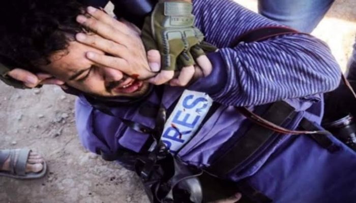 Bersolidaritas Terhadap Jurnalis Korban Kekerasan Zionis Israel