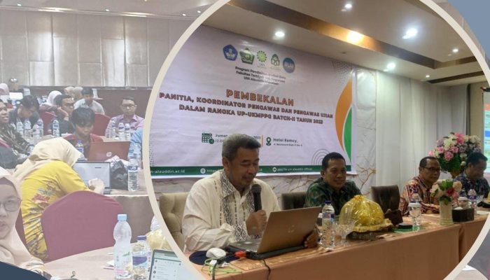 FTK UIN Alauddin Bekali Pengawas UP PPG, Dekan Ingatkan Profesionalitas 