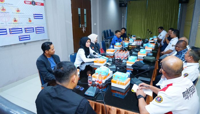 KONI Parepare Kunker ke Kantor KONI Makassar