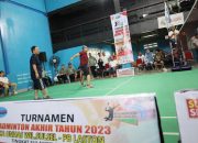 Danny Pomanto dan M Ansar Tampil Sepaket di Turnamen Badminton Akhir Tahun 2023