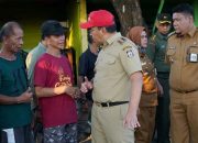 Camat Tamalate Dampingi Walkot Makassar Tinjau Lokasi Kebakaran di Asrama Kodam