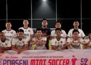 Kontingen Tamalate Meriahkan Lomba Mini Soccer HUT Korpri