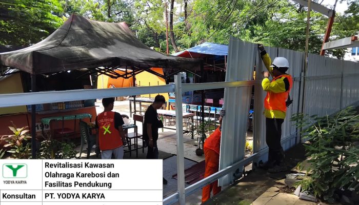 Akses Lapangan Karebosi di Tutup Karena Renovasi, Dispora Makassar Sampaikan Permhonan Maaf