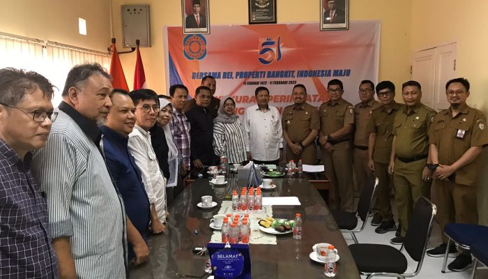 Disperkim Makassar dengan REI Sulsel Kolaborasi Percepatan Penyerahan PSU