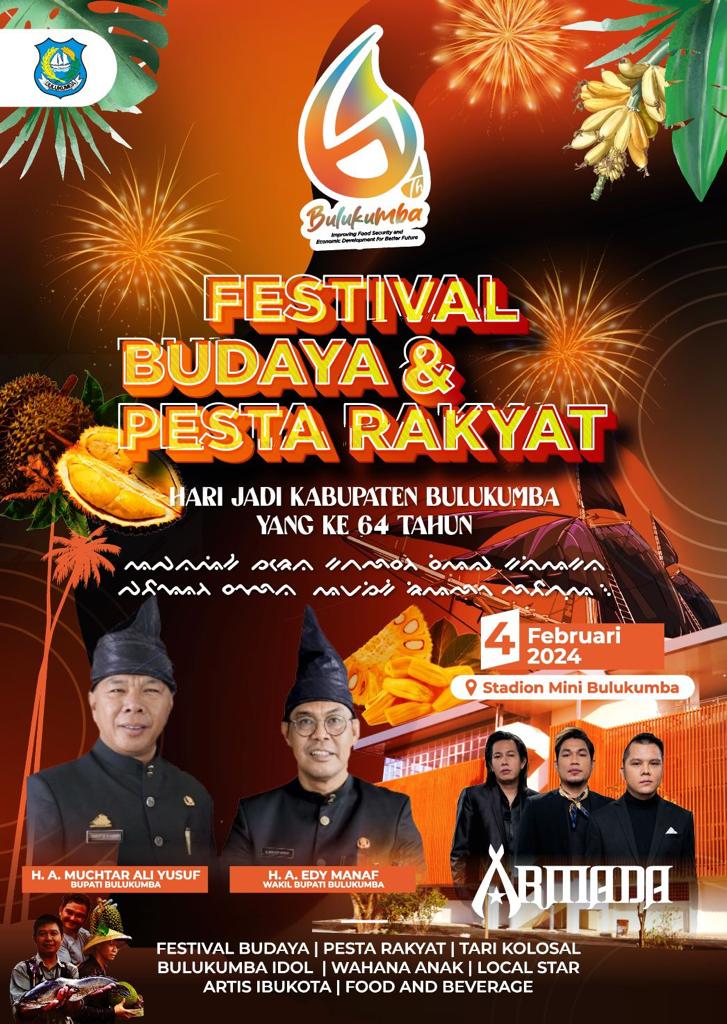 Armada Band Bakal Meriahkan Hari Jadi Bulukumba - klikkiri.co