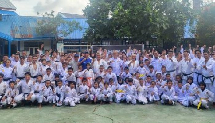 KONI Apresiasi Shokaido Makassar Sosialisasi ke Guru dan Ortu Siswa SMPN 35